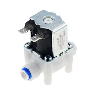 Válvula Solenoide Eléctrica de 1/4\" DC12V/24V Normalmente Cerrada con Diafragma, Interruptor de Flujo de Entrada de Agua para Lavadoras y Barredoras - Product Image 3