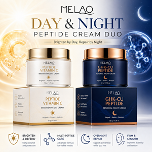 Tag & Nacht Peptid-Creme-Set Aufhellend im Tag Regenerierend im Nacht Anti-Aging Ebenmäßiger Teint Straffend für Frauen - Product Image 1
