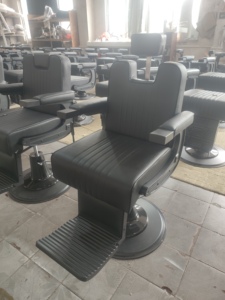 Di alta qualità moderno tutto nero sedia da barbiere per gli uomini parrucchiere sedie idraulico sedia fabbrica all'ingrosso - Product Image 3