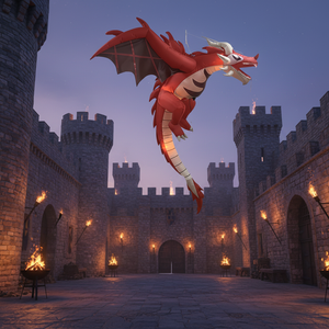 Dinosauro Gonfiabile di Halloween Rosso e <span class=keywords><strong>Bianco</strong></span> da 1,5m con LED e Effetto Fiamma, Drago Stile Americano per Decorazione Giardino e Feste - Product Image 2