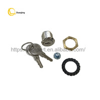Serrure de porte Diebold Nixdorf CS280N Procash 280N, pièce de rechange pour distributeur automatique de billets, 1750254098 01750254098, serrure et clé CAM LOCK MK104BS PL503-3313