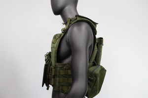 Molle System Camo Combat Body Protection Plate Carrier Gilet tactique couleur Camouflage à dégagement rapide à une main - Product Image 4