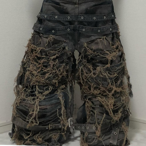 Jeans Baggy <span class=keywords><strong>MZN</strong></span> para Hombre, Lavado Ácido, Estilo Hip Hop, Streetwear, Influencias Góticas, Tallas Grandes, Venta al Por Mayor - Product Image 3