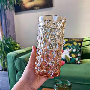 Tasse en verre Verres transparents avec couvercle et paille Tasse à café Thé au lait Tasses à eau Boissons - Product Image 4