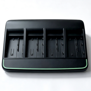 GKL341 4 Bay Battery Charger 100-240V AC for Leica GEB Li-Ion Smart Charging Station 799187 - Product Image 1