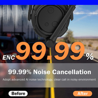 Auriculares inalámbricos con micrófono para camionero, audífonos con Bluetooth para oficina, superventas de 2023