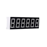 Afficheur LED 7 segments à 4 chiffres de 0,36 pouces, 16 broches, couleur intégrale, surface noire, NEWSHINE XH5641AWW, intérieur, 350-450 cd/m², 240x240 pixels