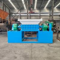 Broyeur de déchets en plastique de rebuts de métaux lourds en aluminium ferraille métal pneu en caoutchouc bois broyeur de ferraille électronique