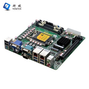 Nueva Placa Base H510 LGA1200 para Procesadores Intel Core I3/i5/i7 de 10.ª/11.ª Generación, 2 DDR4 128GB, VGA, HD, PCIe3.0X16, LAN, COM, Mini-ITX Industrial, Compatible con Win10 - Product Image 1