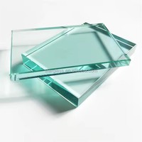 Verre trempé transparent à faible teneur en fer 3mm 19mm, structure solide pour salle de bain, salon, mur-rideau extérieur, prix direct fabricant