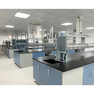 블루 스틸 실험실 벤치 학교를위한 맞춤형 현대 실험실 가구