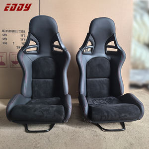 포르쉐 911 997 터보 GT2 GT3 RS 997.1 997.2 탄소 섬유 골격 수정 시트에 대한 EDDY 경량 리클라인 레이싱 시트 - Product Image 2