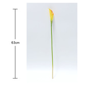 Centres de table pour la chambre à coucher, maison, bureau, décorations de vases, fleurs artificielles de lys calla