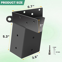 Supports de support de cerf Supports de rehaussement durables Support de store de cerf pour plate-forme de chasse en plein air Supports de store de cerf surélevés