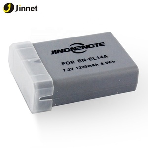 Jinnet Caméra Batterie ENEL14a EN-EL14a EN-EL14 Pour NIK Df <span class=keywords><strong>D5600</strong></span> D5500 D5300 D5200 D5100 D3500 D3400 D3200 D3100 D3000 - Product Image 1