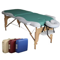 Table de massage pliable de haute qualité, réglable en hauteur, pour spa, salon de beauté, table de massage corporel