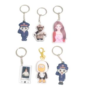 Llavero de Foto Digital de Ídolos de KPOP, IVE MINIVE, Acrílico Plástico, Creativo, de Dibujos Animados - Product Image 2