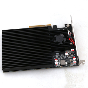 PCIe3.0 <span class=keywords><strong>X8</strong></span> a 4x M.2 NVMe SSD Tarjeta de expansión Adaptador de Puerto cuádruple para NAS/Estación DE TRABAJO Velocidad de 32Gbps <span class=keywords><strong>Compatible</strong></span> con versiones anteriores Ranuras <span class=keywords><strong>X8</strong></span>/<span class=keywords><strong>X16</strong></span> - Product Image 6