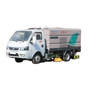 Barredora de carretera de combustible diésel DONGFENG Nueva condición Transmisión manual Euro 5 Estándar de emisión 4495kg GVW Capaz de entrar - Product Image 1