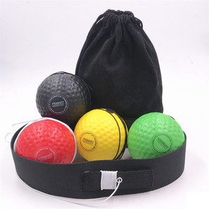 RS New Product Boxing Reflex <strong>Balls</strong> With Headband Boxing Training Punch Fight React Silicone PU <strong>Head</strong> <strong>Ball</strong> Boxing Reflex <strong>Ball</strong> - Product Image 2