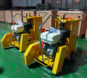 Hiệu quả cao Xăng Xăng Road Cutter cắt bê tông Saw máy - Product Image 4