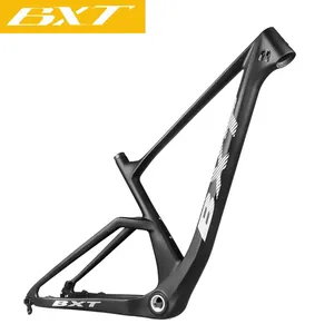 Cuadro de carbono para bicicleta de montaña, 29 Boost BXT, eje pasante, parte trasera dura