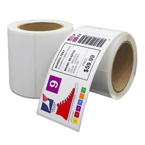 Impresora de Etiquetas Térmicas ColorWorks C6000 con Etiquetas Rectangulares Autoadhesivas para Impresión de Códigos de Barras en Envases de Alimentos - Product Image 4