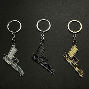 Llavero de Pistola de Aleación de Zinc de Alta Calidad, Miniatura de Pistola de Simulación, Regalo Promocional - Product Image 4