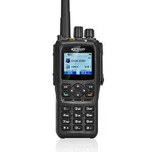 DP990 Kirisun taşınabilir 100 mile uzun menzilli Walkie Talkie iki yönlü radyo Walkie Talkie VHF UHF DMR radyo dijital mobil radyo