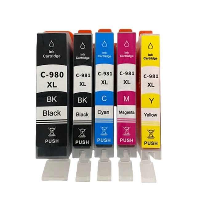 Canon PGI-980 CLI-981 Color Ink Cartridge for Canon PIXMA TS6290 TS8190 TS8195 TS8290 TS9590 Printer Ink Cartridge Printing Ink