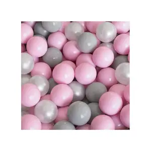 Made in Eu Baby Plastic Soft Balls Plastic Custom LDPE 75mm 80mm Ocean Ball Baby Girl Colour Mix Pit Balls Non-Toxic material
