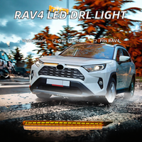 Feux de route LED pour voiture 12V étanches 18W Magicolor, remplacement DRL pour 2019-2023
