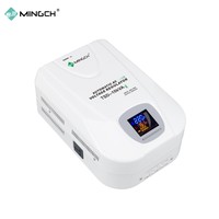 Stabilisateur de tension automatique monophasé mural 5000VA 220V, régulateur de puissance haute précision pour usage domestique