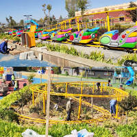 HotFun Manege Attractions pour parc d'attractions Roller Coaster Kids Roller Coaster Mini Roller Coaster à vendre