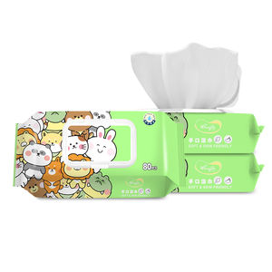 Toallitas Húmedas para Bebé de Venta Directa de Fábrica, 80 Unidades, Tela No Tejida Spunlace, Toallitas Húmedas para Bebé - Product Image 5