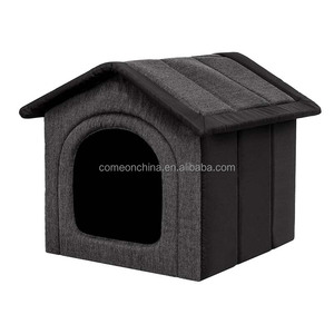 Usine Cama De Perro Lits pour chiens de compagnie Cave Cat House Nest Luxury Detachable Roof Washable Outdoor Indoor Pet Sleeping Cat Dog Bed - Product Image 4