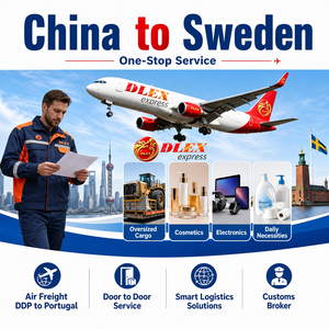 Trasporto Aereo DDP Porta a Porta dalla Cina alla Svezia, Spedizione Aerea Veloce, Agente Doganale, Tasse Incluse, Tracciamento in Tempo <span class=keywords><strong>Reale</strong></span> - Product Image 1