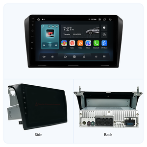 KLYDE Android Auto CarPlay sans fil GPS autoradio pour <span class=keywords><strong>Mazda</strong></span> <span class=keywords><strong>3</strong></span> (2003-2009) DVR USB DSP OBD2 Multifonctionnel multimédia automobile - Product Image 5