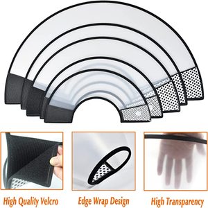 Venta al por mayor <span class=keywords><strong>Collar</strong></span> isabelino para perros <span class=keywords><strong>Collar</strong></span> protector para mascotas <span class=keywords><strong>Collar</strong></span> de cono de recuperación para el cuello del perro para lamer antimordeduras, cirugía o herida - Product Image 6
