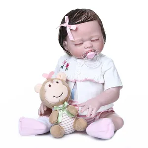 BABESIDE Full Silicone Baby Doll, 12-Inch Reborn Baby Dolls Silicone Full  Body with Eyes Closed, Not Vinyl Dolls, Soft Realistic Real Silicone Baby