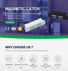 गर्म बिक्री आधुनिक धातु चुंबकीय सक्शन दरवाजा करीब घरेलू रसोई अलमारी कैबिनेट लैच होटल और रहने वाले कमरे के लिए - Product Image 6