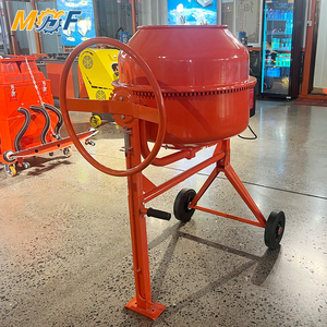 MHF - Mezcladora de Concreto Mini de Alta Eficiencia de <span class=keywords><strong>180</strong></span> <span class=keywords><strong>Litros</strong></span>, Mezcladora de Cemento Eléctrica Pequeña de Mezcla Rápida para Terrazas - Product Image 2