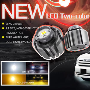 Luz Antiniebla LED L1B LW5B 5000LM 26W, Color Blanco Amarillo 6500K 3000K, Lámpara de Reversa con Ventilador 12V para Toyota <span class=keywords><strong>Honda</strong></span> - Product Image 2