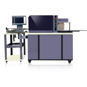Automatische 3d CNC LED Metall/Aluminium Zeichen/Edelstahl Profil Kanal Buchstaben Notcher Bender Notch ing Biege maschinen Preis - Product Image 2