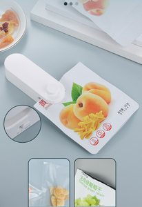 เครื่องซีลถุงสูญญากาศแบบพกพาขนาดเล็ก รุ่น Syh346 สำหรับบรรจุภัณฑ์ขนมปังและอาหาร  แบบชาร์จไฟผ่าน USB ขายส่ง - Product Image 2