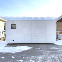 Maison préfabriquée de luxe de 5 m pour villas de luxe, utilisation comme chambre à coucher