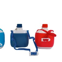 Gobelet à eau en PP à grande capacité, populaire sur Internet, étanche, avec sangle, pour boire directement, fitness, sport, voyage en plein air, portable