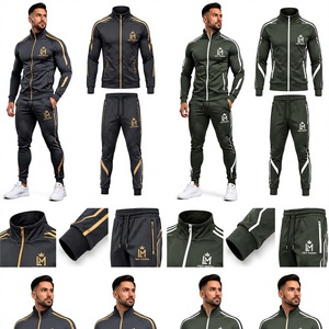 Conjunto Deportivo para Hombre, Color Sólido, Manga Larga, Cierre Frontal con Cremallera, Estilo Deportivo, Transpirable, 100% Algodón, Ropa de Invierno, Bolsillo Lateral, con Capucha - Product Image 5