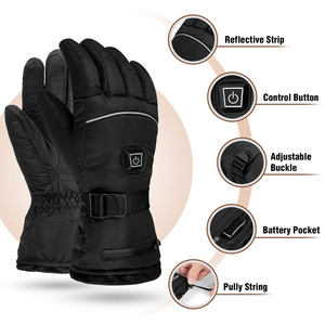 2023 gants chauffants à la main étanche USB chauffage écran tactile gants coupe-vent et chauds gants chauffants pour les Sports de plein air d'hiver - Product Image 2