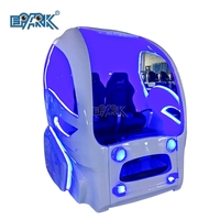 9d Gagner de l'Argent Capsule Spatiale VR 2 Places Plateforme Dynamique Jeu Immersif 9d Simulateur de Réalité Virtuelle